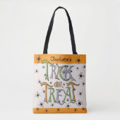 Creepy Critters Halloween Trick or treat Custom Tote Bag (Voorkant)
