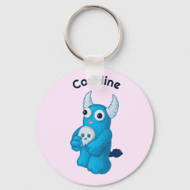 Creepy Cute Demon Kawaii Pastel Gothic Name Sleutelhanger
