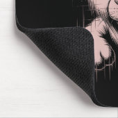 Creepy Cute Goth Teddy Lion Horror Sketch Nge Bear Muismat (Hoek)