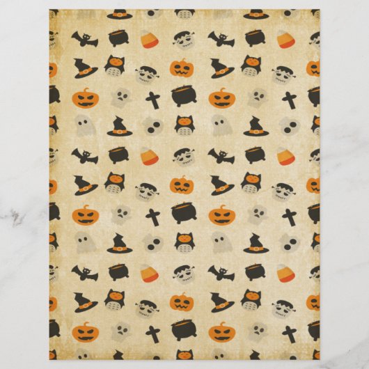 Creepy Cute Halloween Theme Patroon (Voorkant)