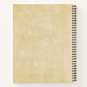 Creepy Cute Halloween Theme Patroon Notitieboek (Achterkant)