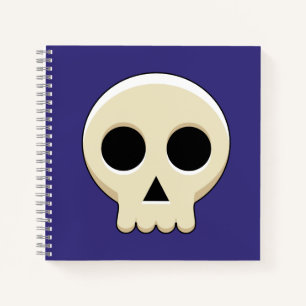 Creepy Cute Kawaii Gothic Skull Notitieboek
