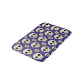 Creepy Cute Kawaii Gothic Skull Pattern Badmat (Gekanteld)