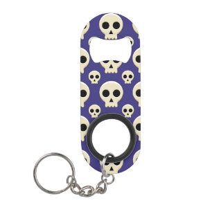 Creepy Cute Kawaii Gothic Skull Pattern Mini Flessenopener