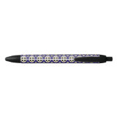 Creepy Cute Kawaii Gothic Skull Pattern Zwarte Inkt Pen (Achterkant)