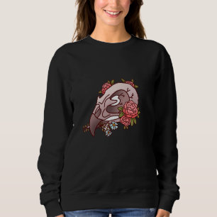 Creepy Cute Pastel Gothic Bird Skull Gothic Design Trui