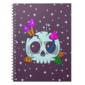 Creepy Cute Skull & Mushroom Notebook Notitieboek (Voorkant)