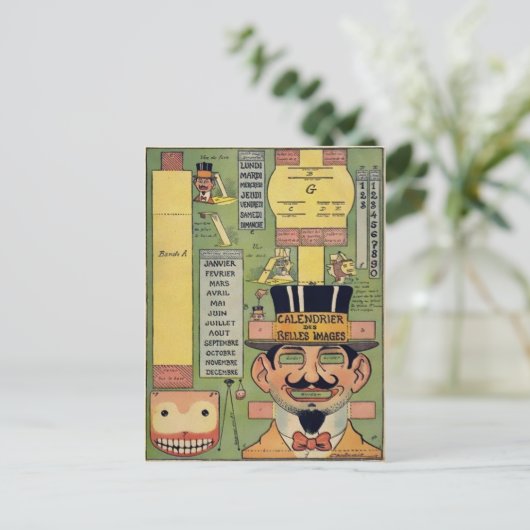  Creepy Cutout Briefkaart (Staand voorkant)