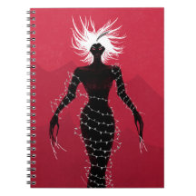 Creepy Demon Girl in het dress of Glass