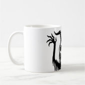 Creepy Demon Skull Koffiemok (Links)