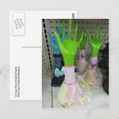 Creepy Disemboded Hands Briefkaart (Voorkant / Achterkant)