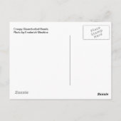 Creepy Disemboded Hands Briefkaart (Achterkant)