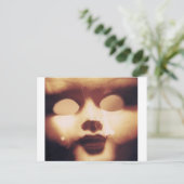 Creepy Doll Briefkaart (Staand voorkant)