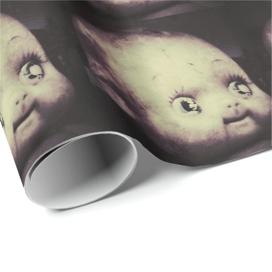 Creepy Doll Cadeaupapier (Rol Hoek)