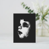 Creepy Doll Face Briefkaart (Staand voorkant)