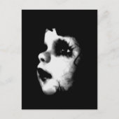 Creepy Doll Face Briefkaart (Voorkant)