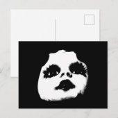 Creepy Doll Face COOL Briefkaart (Voorkant / Achterkant)