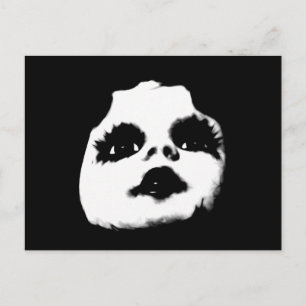 Creepy Doll Face COOL Briefkaart