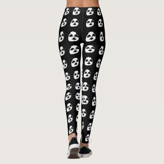 Creepy Doll Face Leggings (Achterkant)