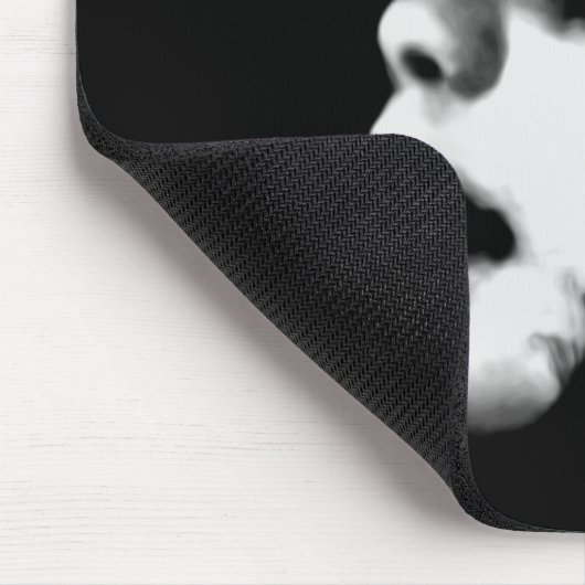 Creepy Doll Face Muismat (Hoek)