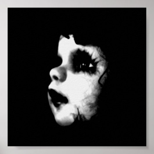 Creepy Doll Face Poster (Voorkant)