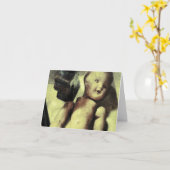 Creepy Doll Halloween Kaart (Gele Bloem)