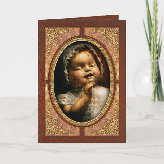 Creepy - Doll - Kom met me spelen Kaart (Voorkant)