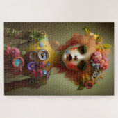 Creepy Doll - moeilijk  Halloween Legpuzzel (Horizontaal)