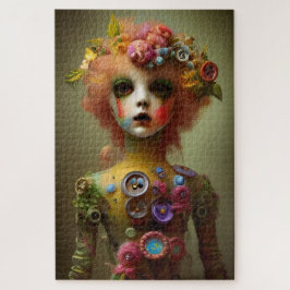 Creepy Doll - moeilijk  Halloween Legpuzzel