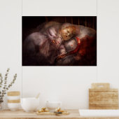 Creepy - Doll - Night Terrors Poster (Keuken)