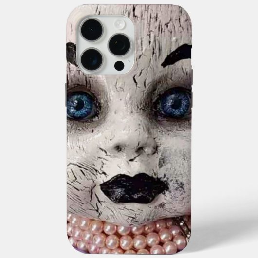Creepy Doll Phone Case (Achterkant)