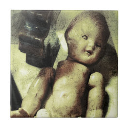 Creepy Doll Tegeltje