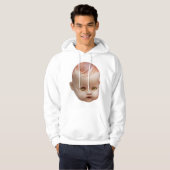Creepy Doll's Head Hoodie (Voorkant volledig)