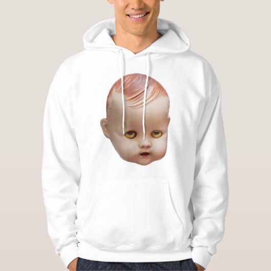 Creepy Doll's Head Hoodie (Voorkant)