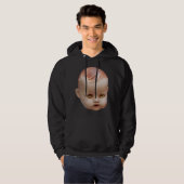 Creepy Doll's Head Hoodie (Voorkant volledig)