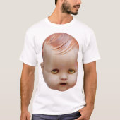 Creepy Doll's Head T-shirt (Voorkant)