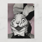 Creepy Easter Bunny Briefkaart (Voorkant)