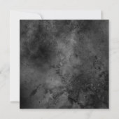 Creepy Eerie Doll Halloween Party Kaart (Achterkant)