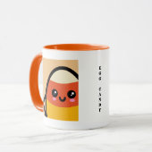 Creepy Egg Candy Corn - Halloween | Jouw namen toe Mok (Voorkant links)