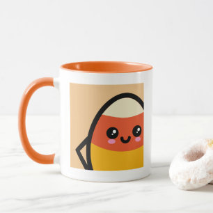 Creepy Egg Candy Corn - Halloween   Jouw namen toe Mok