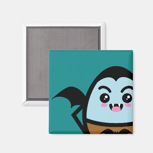 Creepy Egg Dracula - Halloween Magneet (Voorkant / Achterkant)