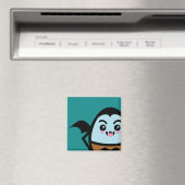 Creepy Egg Dracula - Halloween Magneet (Insitu (Vaatwasser))