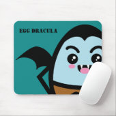 Creepy Egg Dracula - Halloween Muismat (Met muis)