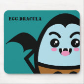 Creepy Egg Dracula - Halloween Muismat (Voorkant)