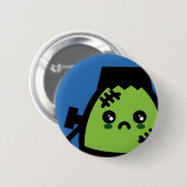 Creepy Egg Frankenstein - Halloween Ronde Button 5,7 Cm (Voorkant /achterkant)