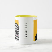 Creepy Egg Mummy - Halloween | Jouw namen toevoege Mok (Midden)