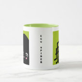 Creepy Egg Spider - Halloween | Jouw namen toevoeg Mok (Midden)