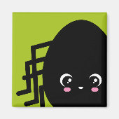 Creepy Egg Spider - Halloween Magneet (Voorkant)