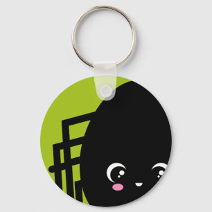 Creepy Egg Spider - Halloween Sleutelhanger