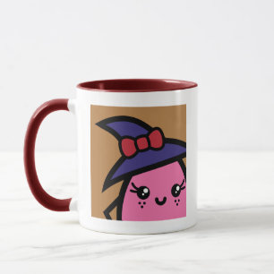 Creepy Egg Witch - Halloween   Jouw namen toevoege Mok